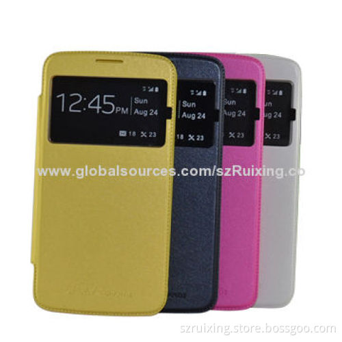 Flip Smart Case for Samsung Galaxy Grand 2 G7106/G7108/G7102 with View Window